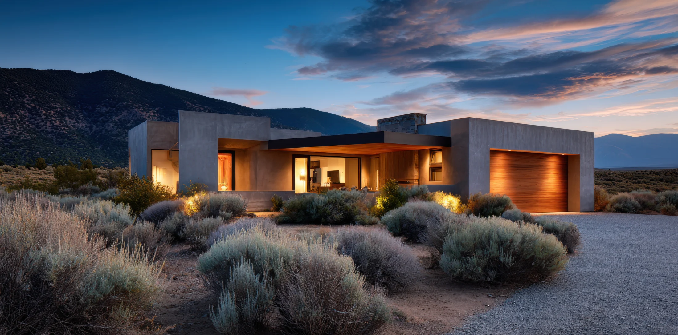 Antelope Valley residential landscape
